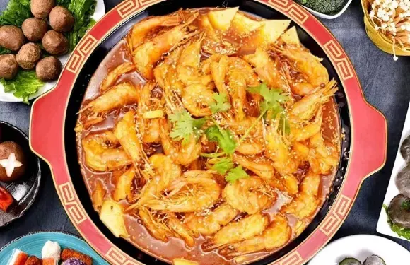 煌城王婆大蝦紙包魚