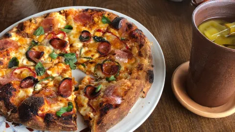 Cafe Gallery Dokadoka in 恩納村