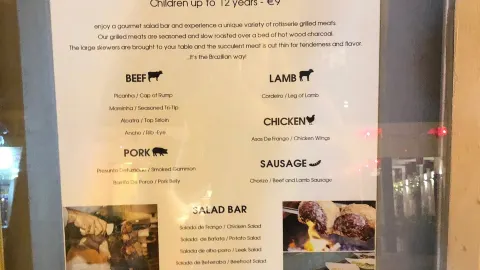 Braseiro, Brazilian Steakhouse in Protaras