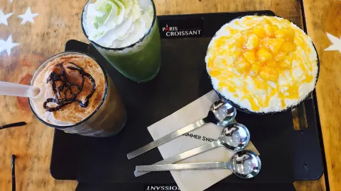パリス クロワッサン & カフェ in サイパン