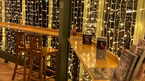 Leas Cliff Hall Cafe Bar in Folkestone
