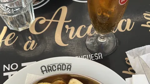 Cafe Arcada in Evora