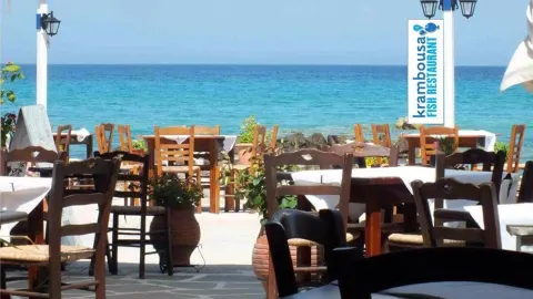 Krambousa Restaurant in Thasos