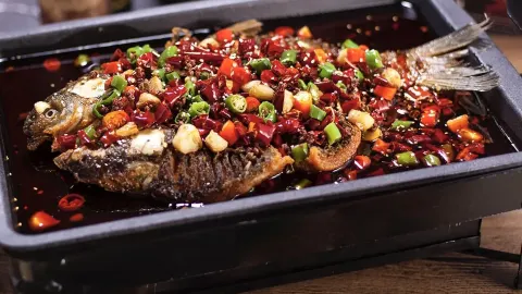 Tanmuxiang Grilled Fish in Heihe