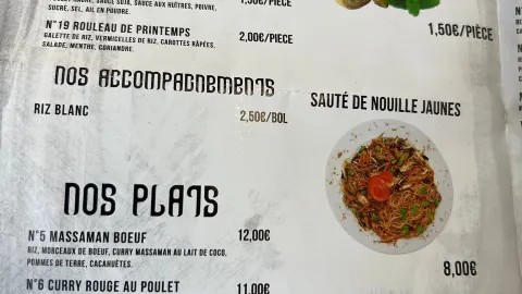CurryThai in Chartres