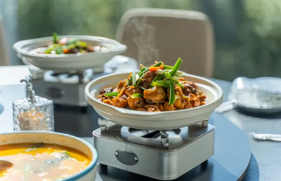 寧國鄰溪·禾穀里美宿（皖南川藏線店）·溪邊餐廳