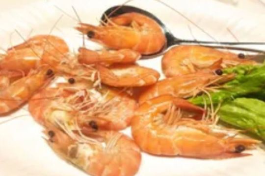 白灼對蝦