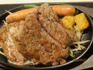 1 Pound Steak & Hamburg TAKERU Hankyu Sambangai