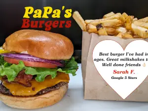 PaPa's Burgers- Parksville BC