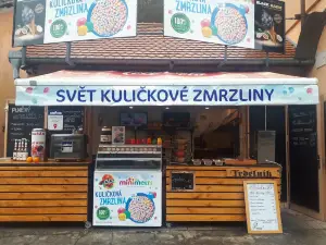 Kuličková zmrzlina Karlštejn