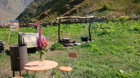 Restaurant Metreveli in Stepantsminda