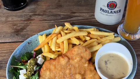Biergarten Soendervig in 미트윌란