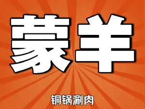 蒙羊涮酸菜铜锅涮羊肉