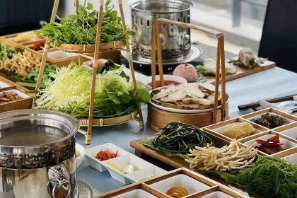 西昌術下飯店（邛海濕地公園月色風情小鎮店）·餐廳