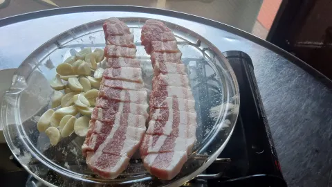 Korean Food Bokkochukuche in Beppu