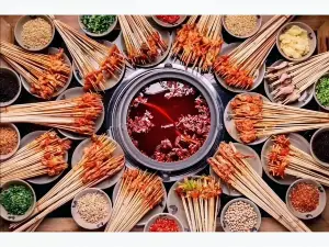 签签要得成都串串香火锅
