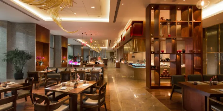 煙台金海岸希爾頓酒店·開自助餐廳