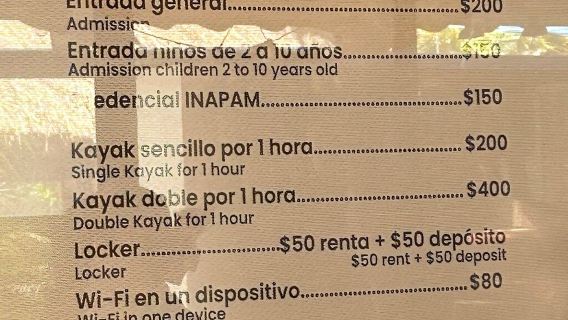 Los Rápidos Bacalar