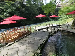 鶴仙渓 川床