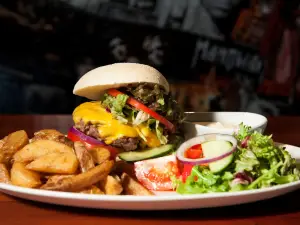 Inside Stavanger Rock Cafe