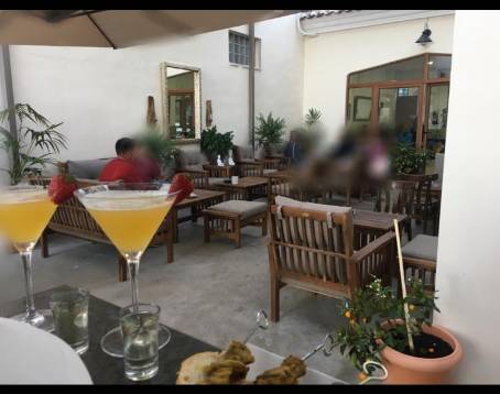 La terraza Lanjarón