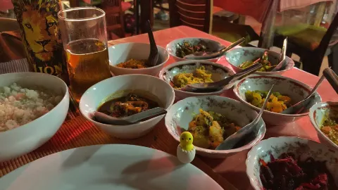 Ahinsa restaurant in Dambulla