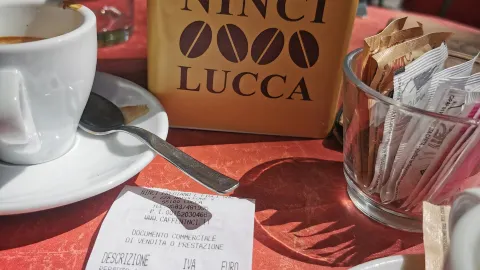 Caffe Ninci in Lucca