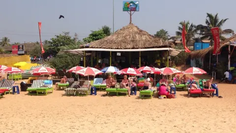 Luckystar Beach Shack in Baga