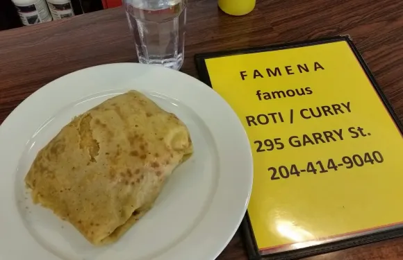 Famena's Famous Roti/Curry
