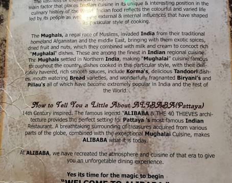 Alibaba Tandoori & Curry