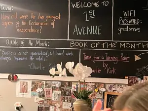 1st Avenue Pizza, Books & Treats