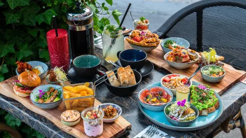 Cafe Baghuset in 미트윌란
