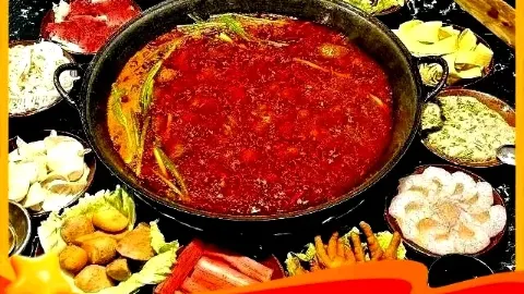 niu ben old hot pot in Basu