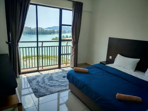 Seaview Suite @ Marina Heights by Jomy Homestay - ห้องครัว