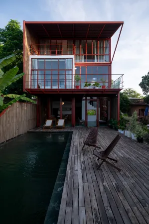 Scarlet Pavilion Отели рядом с достопримечательностью «Nguyen Dinh Chieu Walking Street»