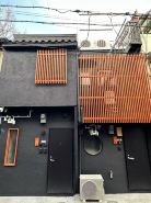 JB, Near Shinsaibashi, newly in 2025, duplex, max 8 people, JR, not shared, 3 bedrooms and 5 beds.