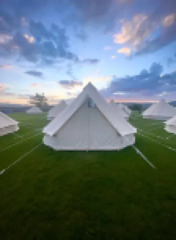 Nine Yards Bell Tents @ the TT - Douglas