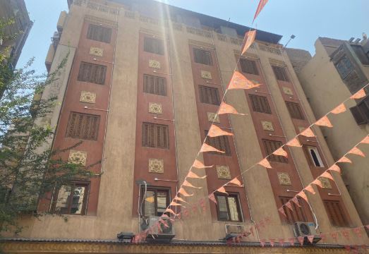 카이로 야경이 보이는 테라스