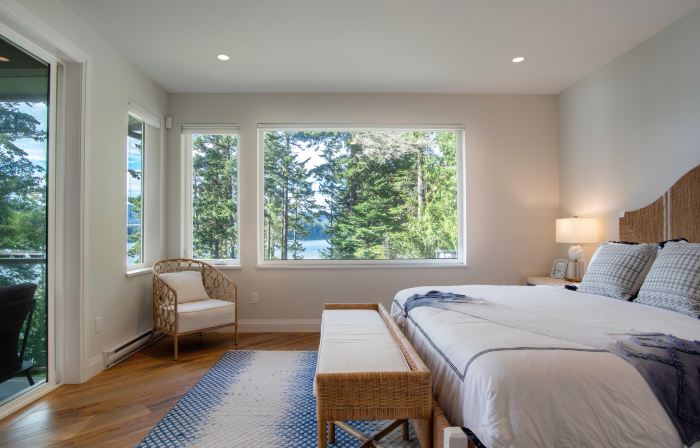Victoria Island , Sooke Modern Beach Front House With Private Beach,Ocean ,Mountain & City Views