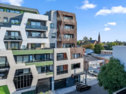 Modern 1b Apt Near Swinburne University 霍索恩區酒店