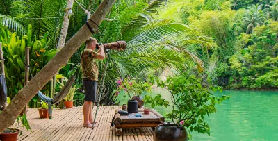Water to Forest Ecolodge Hotel dekat Loboc Ecotourism Adventure Park
