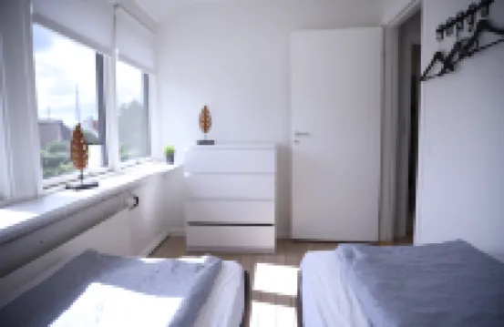 蝴蝶屋 - 歐登塞七人房，附豪華屋頂露台