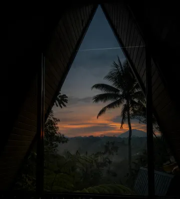 Delta Casa Ubud - A-Frame Jungle Retreat - Lemmikkieläimet sallittu