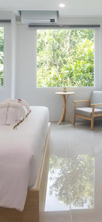 ห้องดีลักซ์เตียงใหญ่