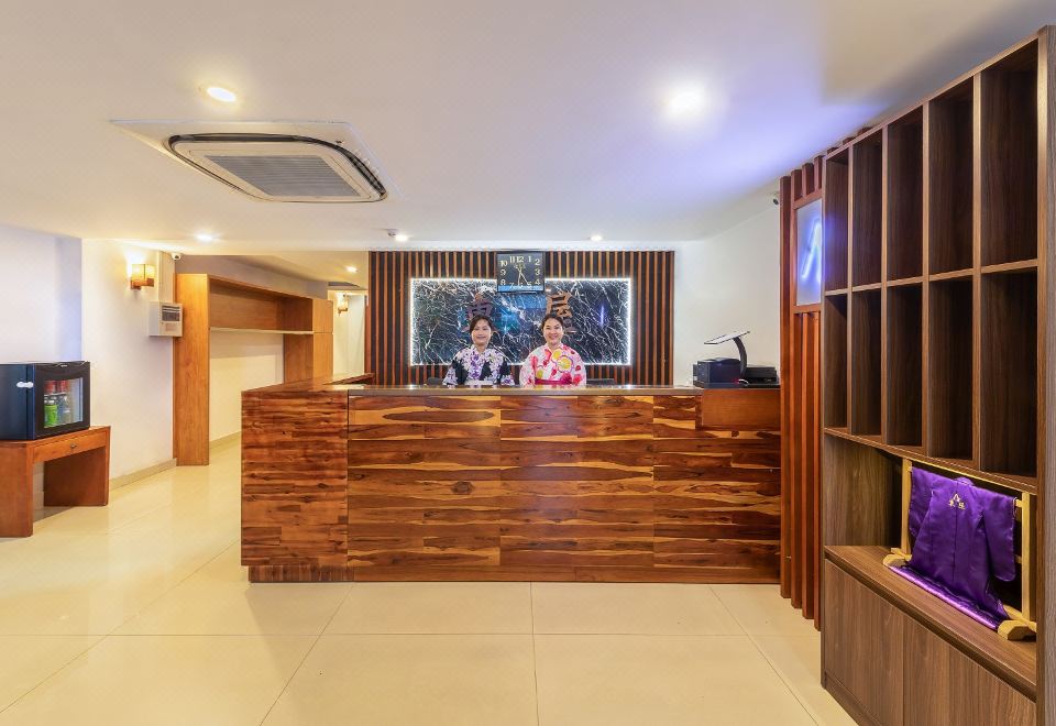 Azumaya Hotel의 일본식 노천탕 전경