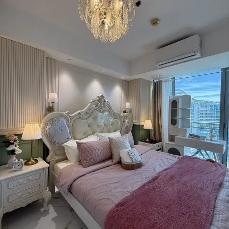 Luxury 2BR Deluxe Azure Resort Beachview Suite with Bathtub & Smart toilet