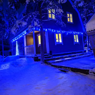 The house on the river 30 km from Murmansk - 주차장
