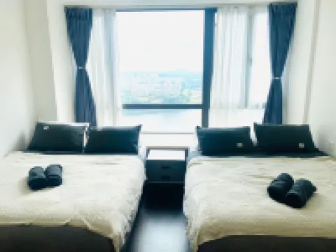 Harmonious Haven - R&F Warm Serviced Apartments in JB - Sea View (24-hr C.Service/ Near SG Customs)