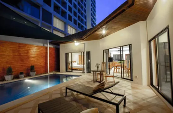 รูปภาพของเอเอ็นบีพูลวิลล่า 3 ห้องนอน ใกล้หาดในพระตำหนัก