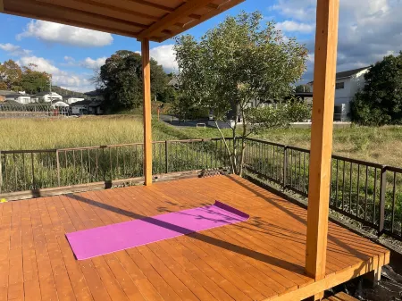 Entire private house near surrounded by rice field